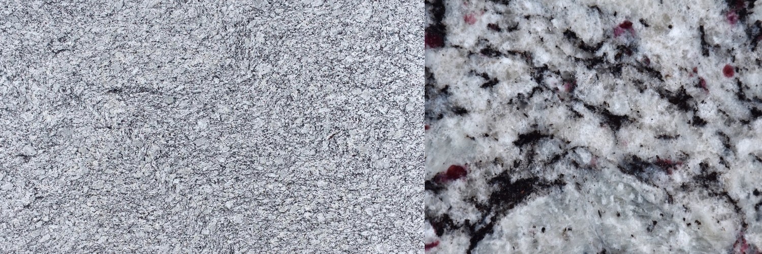 Ashen White . Granite - Polished - 3cm