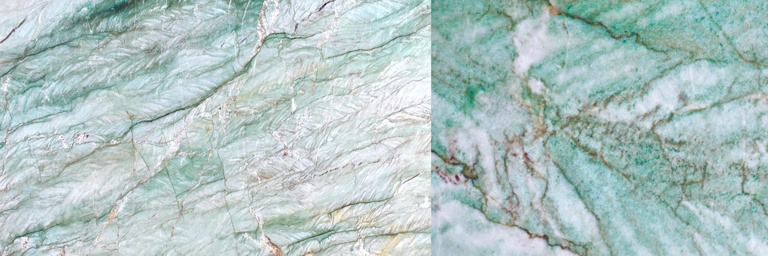 Emerald . Quartzite  - Polished - 3cm