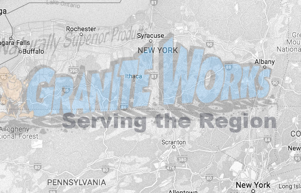 Granite Works serves the up state New York and southern part of Pennsylvania